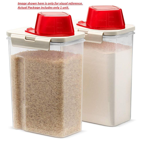 KOMAX Biokips Airtight Grains and Food Storage Container | BPA Free | 2.8 Litre