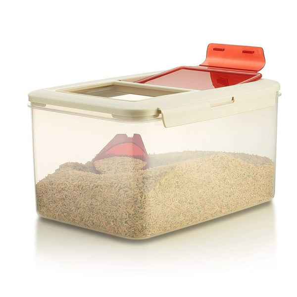 KOMAX Biokips Airtight Grains and Food Storage Container | BPA Free | 11.5 LTR