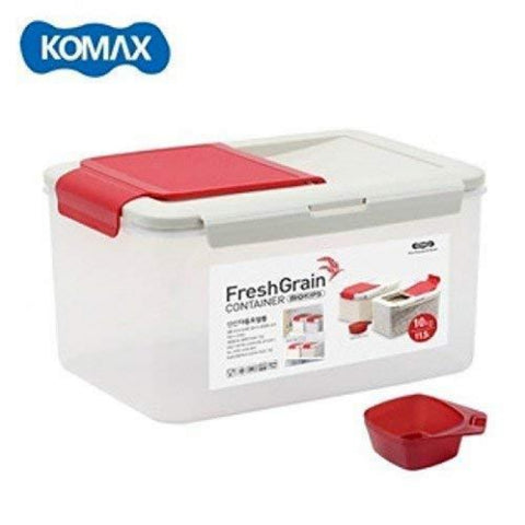 KOMAX Biokips Airtight Grains and Food Storage Container | BPA Free | 11.5 LTR