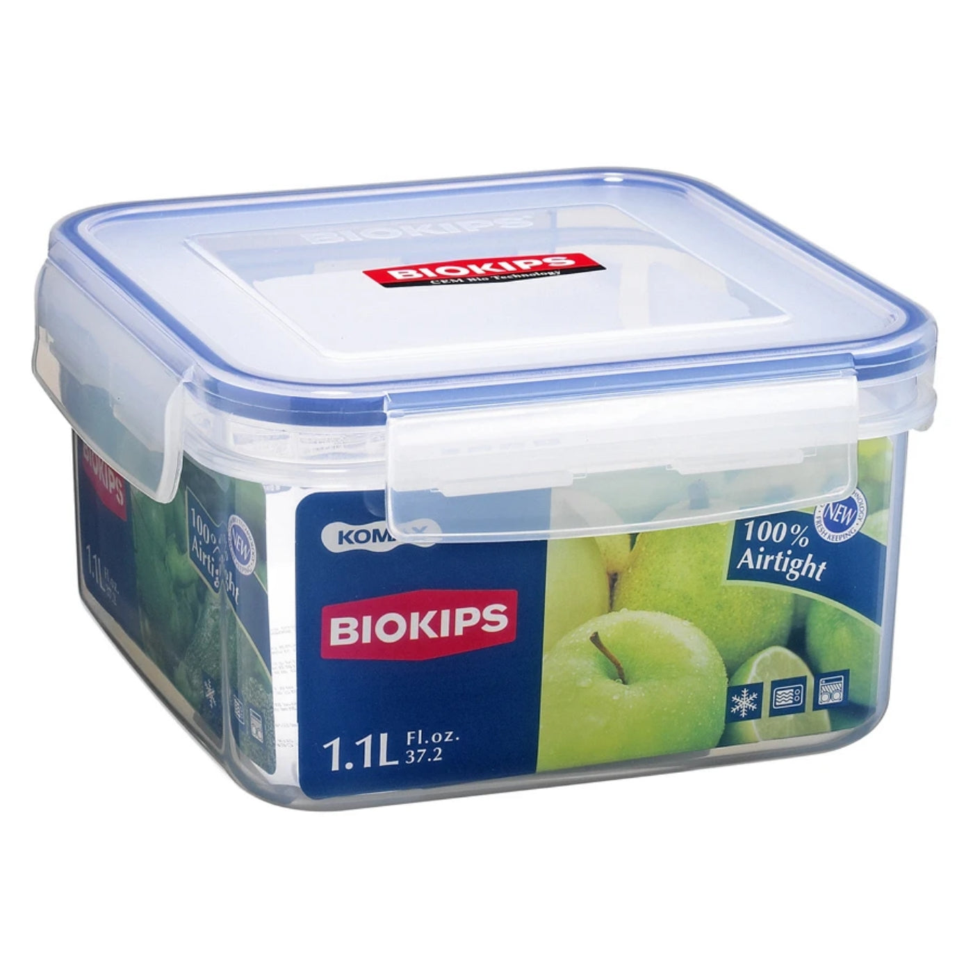 Komax Biokips Food Storage Container | BPA Free | S21 (1.1Lt)