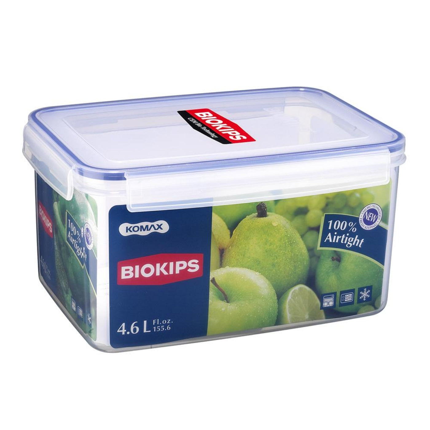 Komax Biokips Food Storage Container | BPA Free | R51 (4.6Lt)