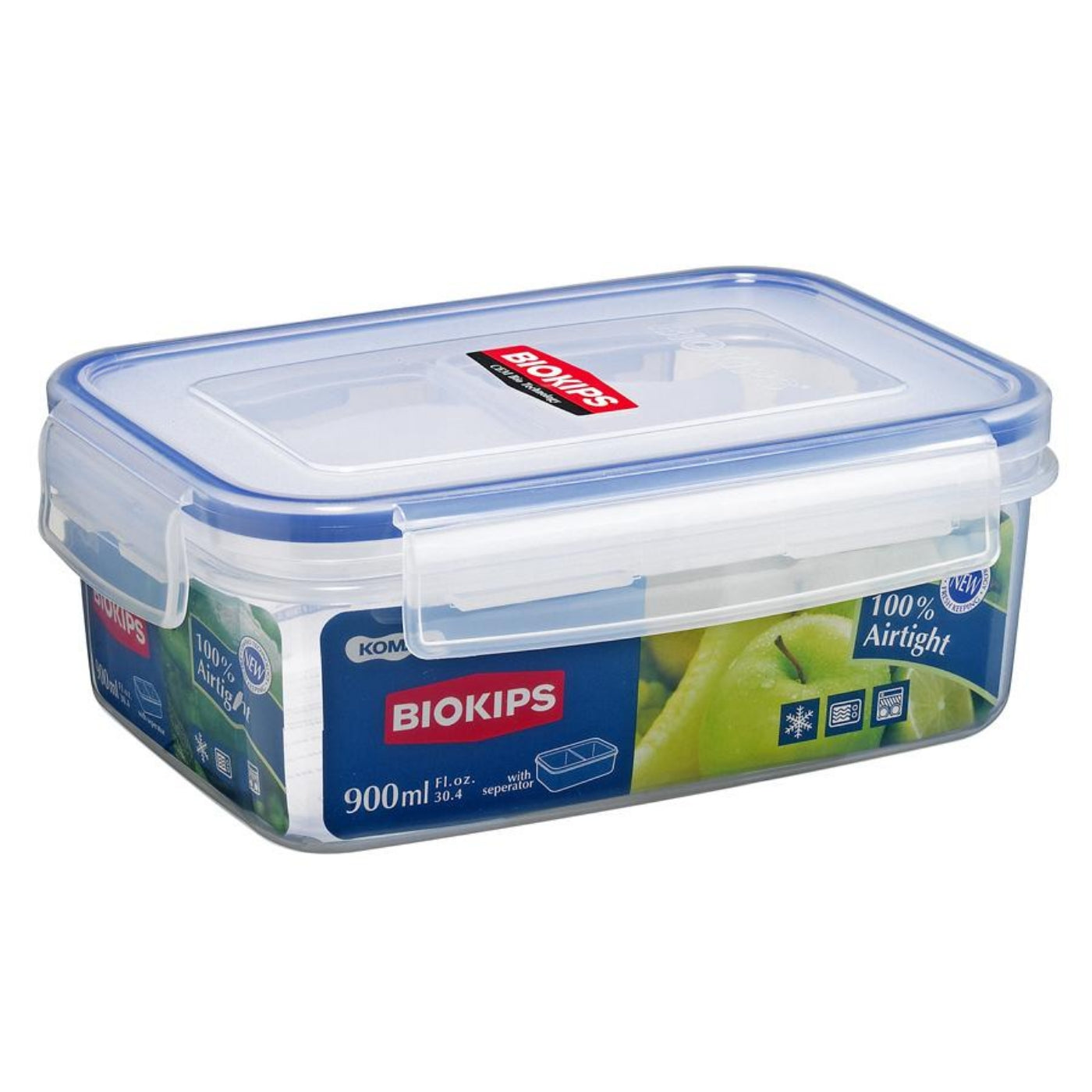 Komax Biokips Food Storage Container | BPA Free | RD3 (900Ml)